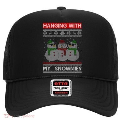 Hanging With My Snowmies Ugly Christmas Hat