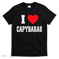 Home Where My Capybaras Gifts for Capybaras Lovers  T-Shirt thumb 0