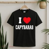 Home Where My Capybaras Gifts for Capybaras Lovers  T-Shirt thumb 2