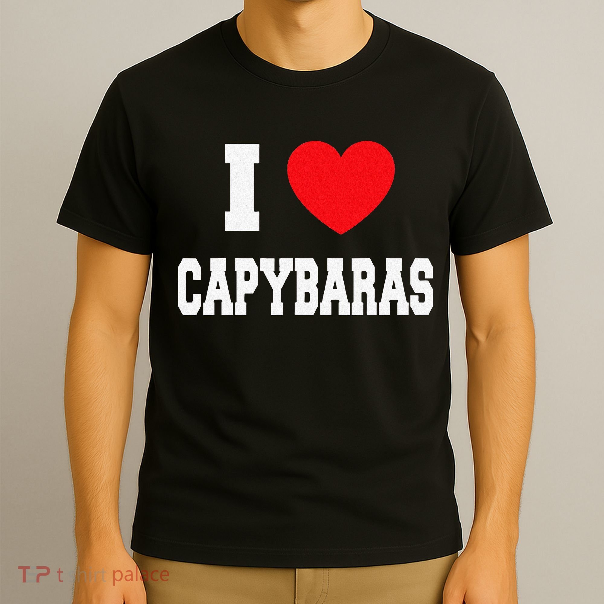 Home Where My Capybaras Gifts for Capybaras Lovers  T-Shirt