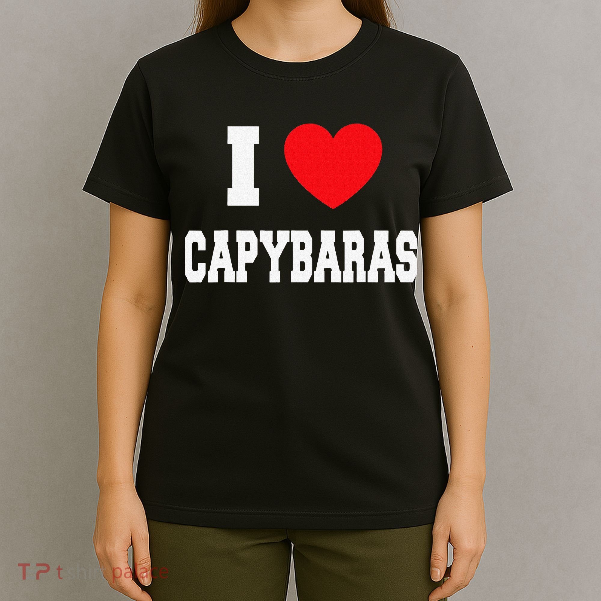 Home Where My Capybaras Gifts for Capybaras Lovers  T-Shirt