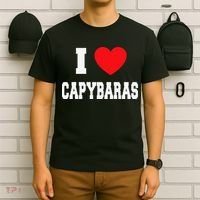 Home Where My Capybaras Gifts for Capybaras Lovers  T-Shirt thumb 6