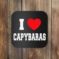 Home Where My Capybaras Gifts for Capybaras Lovers  Coaster thumb 0