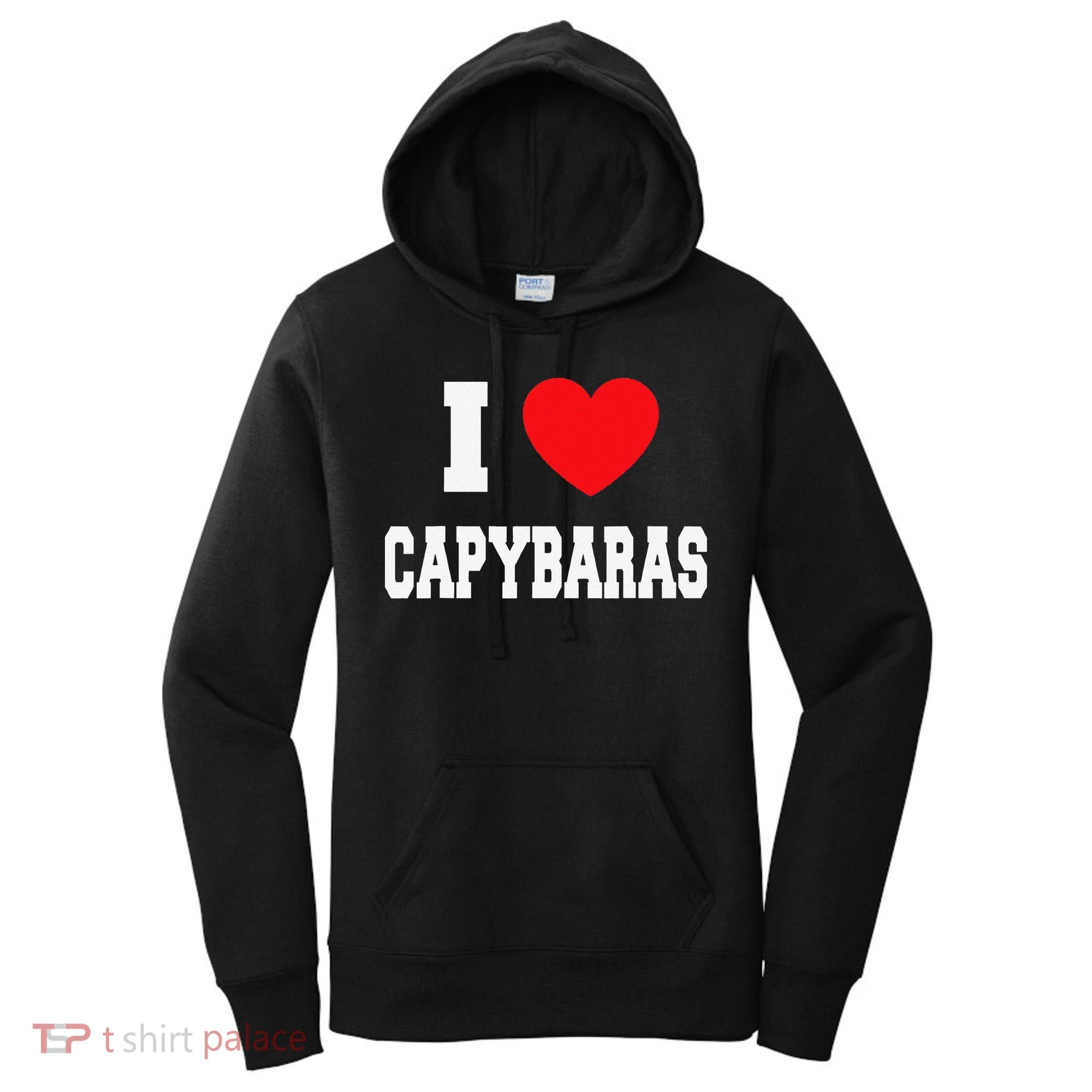 Home Where My Capybaras Gifts for Capybaras Lovers  Women's Hoodie