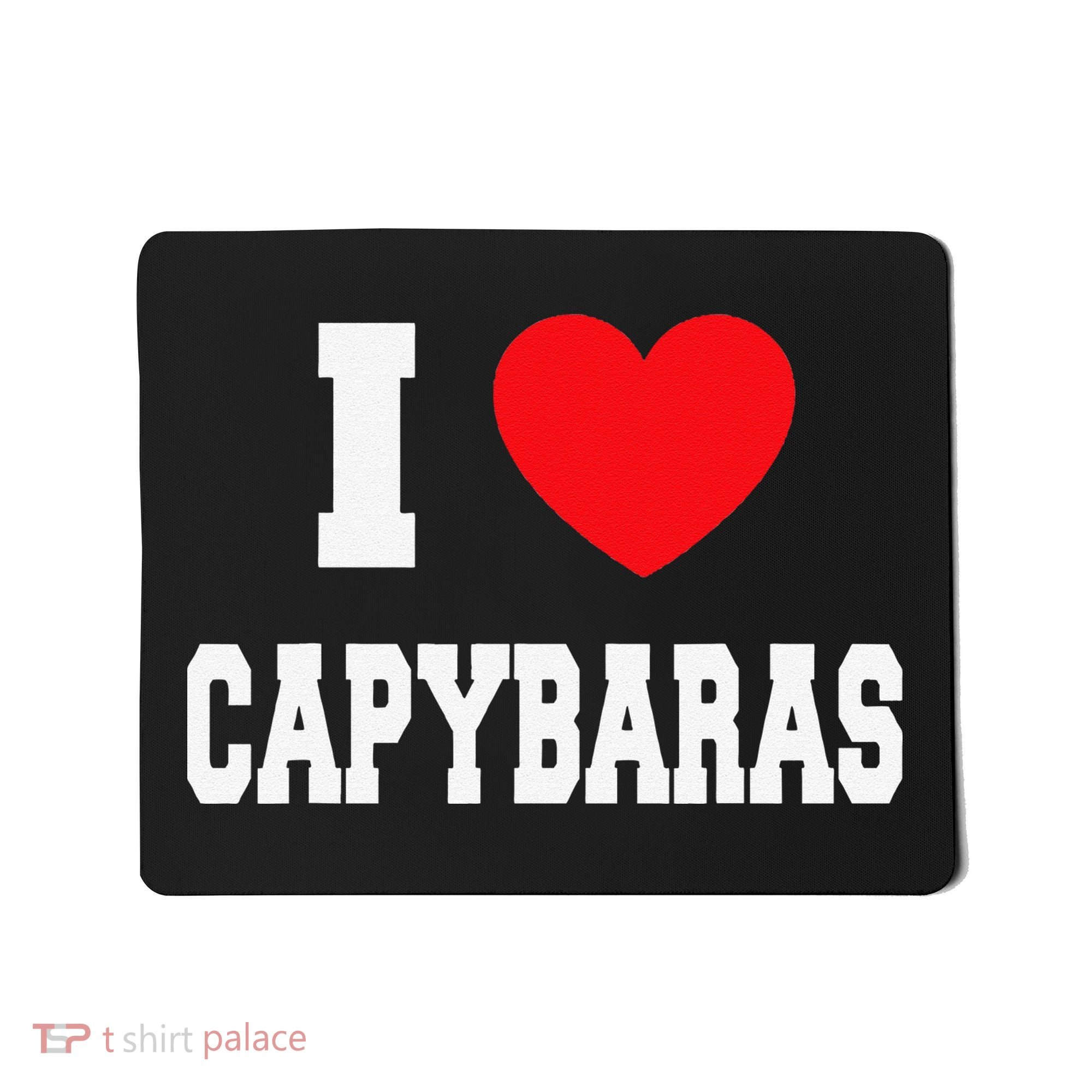 Home Where My Capybaras Gifts for Capybaras Lovers  Mousepad