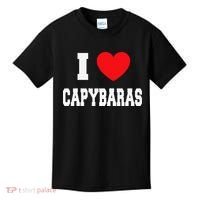 Home Where My Capybaras Gifts for Capybaras Lovers  Kids T-Shirt thumb 0