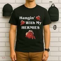 Hangin With My Hermies Funny Hermit Crab Lover T-Shirt thumb 6