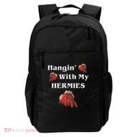 Hangin With My Hermies Funny Hermit Crab Lover Backpack thumb 0
