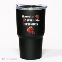 Hangin With My Hermies Funny Hermit Crab Lover Tumbler thumb 0