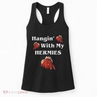 Hangin With My Hermies Funny Hermit Crab Lover Women's Tank Top thumb 0