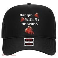Hangin With My Hermies Funny Hermit Crab Lover Hat thumb 0