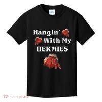 Hangin With My Hermies Funny Hermit Crab Lover Kids T-Shirt thumb 0
