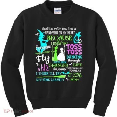 Halloween Wicked Musical Kids Sweatshirt