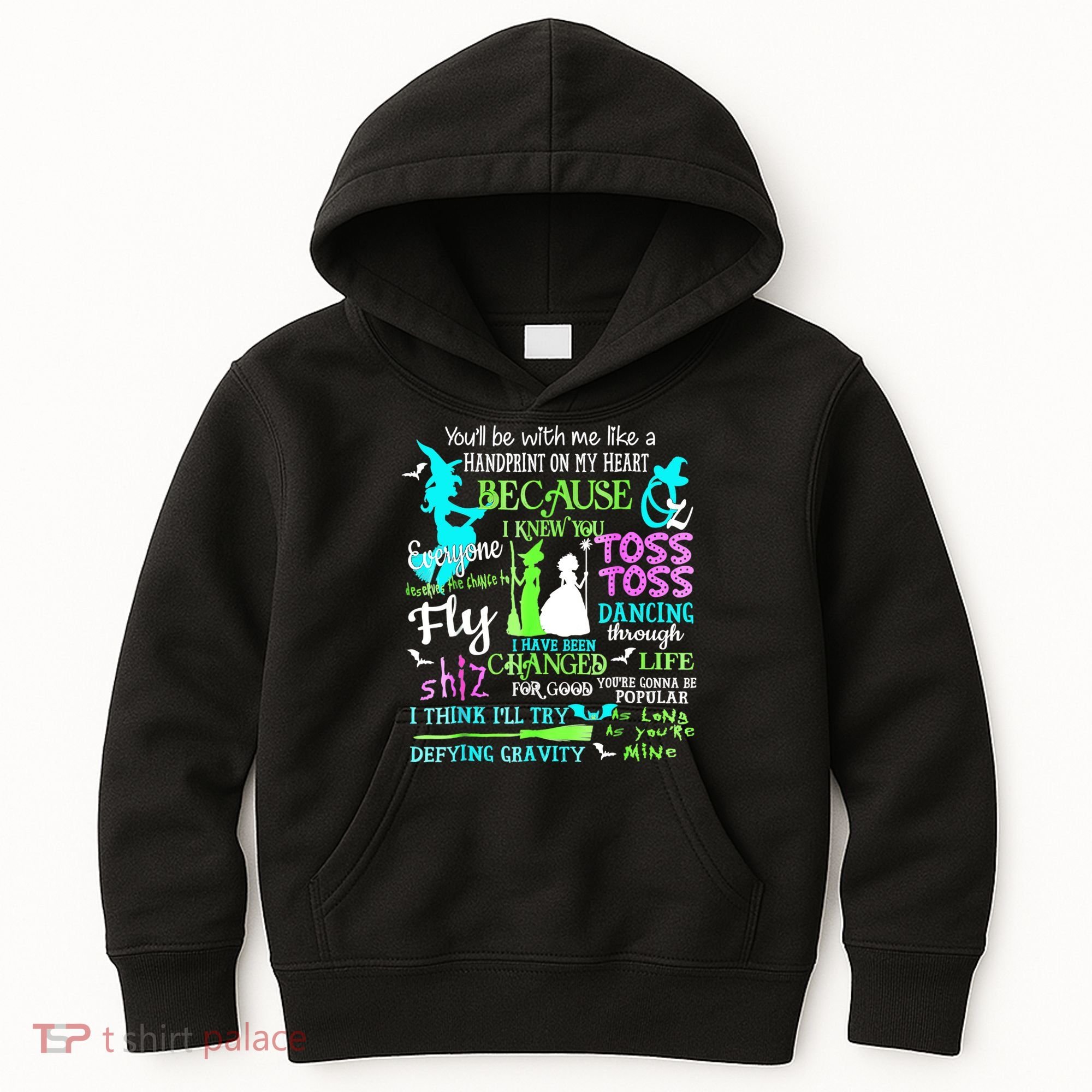 Halloween Wicked Musical Kids Hoodie
