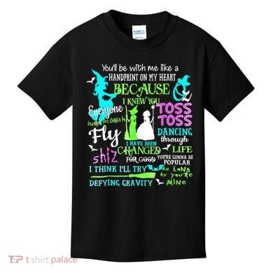 Halloween Wicked Musical Kids T-Shirt