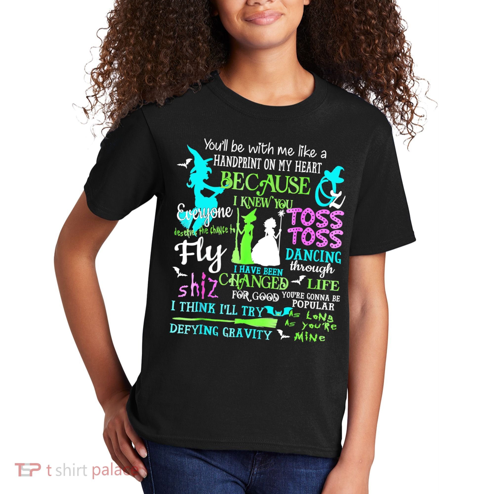 Halloween Wicked Musical Kids T-Shirt