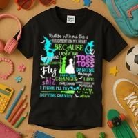 Halloween Wicked Musical Kids T-Shirt thumb 3