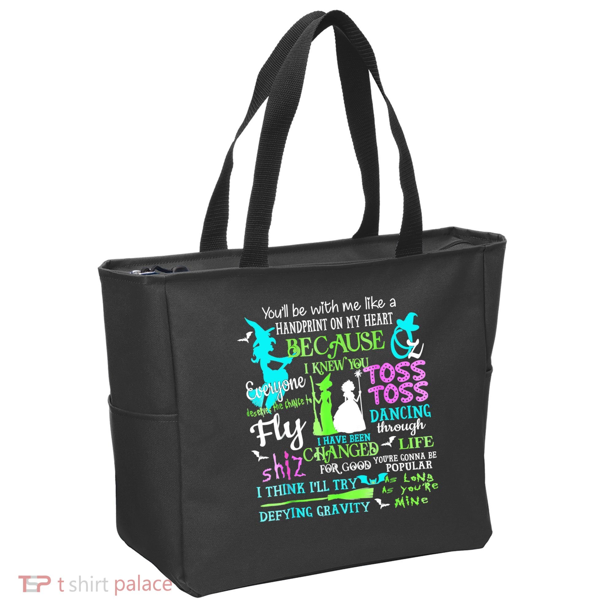 Halloween Wicked Musical Tote Bag