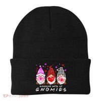 Hanging With My Gnomies Happy Valentines Day Cute Gnomes Love Cute Beanie thumb 0