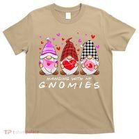 Hanging With My Gnomies Happy Valentines Day Cute Gnomes Love Cute T-Shirt thumb 0