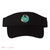 Humpback Whale Marine Life Ocean Nature Sea Blue Waves Moon Visor thumb 0