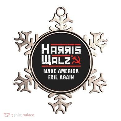 Harris Walz Make America Fail Again Anti Kamala Socialist Ornament