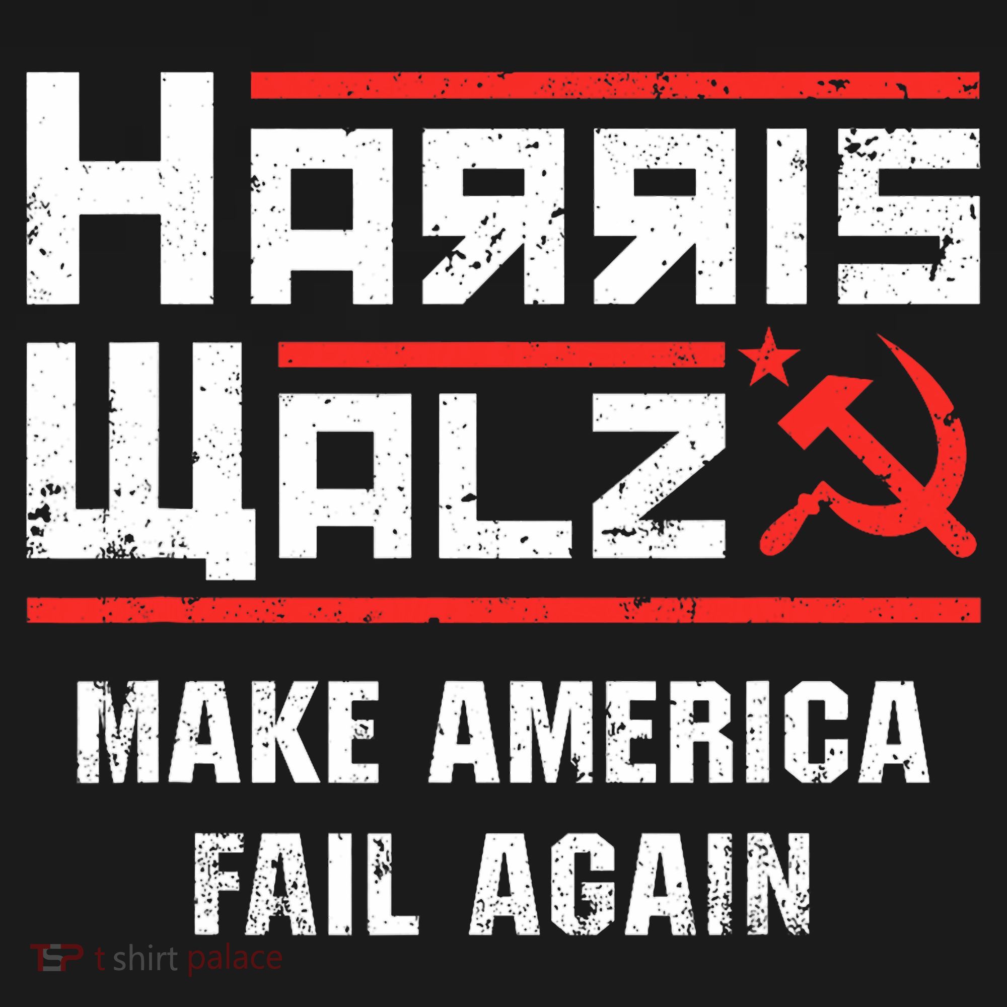 Harris Walz Make America Fail Again Anti Kamala Socialist Baby Bodysuit