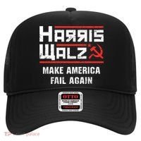 Harris Walz Make America Fail Again Anti Kamala Socialist Hat thumb 0
