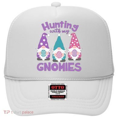 Hunting With My Gnomies Funny Easter Hat