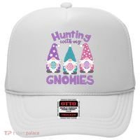 Hunting With My Gnomies Funny Easter Hat thumb 0