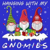 Hanging With My Gnomies Gnome Christmas Xmas Pajamas Pj Gift T-Shirt thumb 7