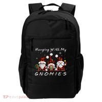 Hanging With My Gnomies Buffalo Red Plaid Christmas Gnome Backpack thumb 0