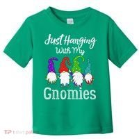 Hanging With My Gnomies Funny Garden Gnome Graphics Toddler T-Shirt thumb 0