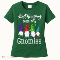 Hanging With My Gnomies Funny Garden Gnome Graphics Women's T-Shirt thumb 0