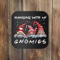 Hanging With My Gnomies Friends Christmas Coaster thumb 0