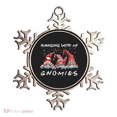 Hanging With My Gnomies Friends Christmas Ornament