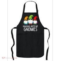 Hanging With My Gnomies Funny Garden Gnome Apron thumb 0