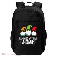 Hanging With My Gnomies Funny Garden Gnome Backpack thumb 0