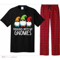 Hanging With My Gnomies Funny Garden Gnome Pajama Set thumb 0