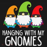 Hanging With My Gnomies Funny Garden Gnome Visor thumb 3