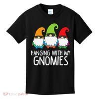 Hanging With My Gnomies Funny Garden Gnome Kids T-Shirt thumb 0