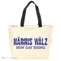 Harris Walz New Day Rising Tote Bag thumb 0
