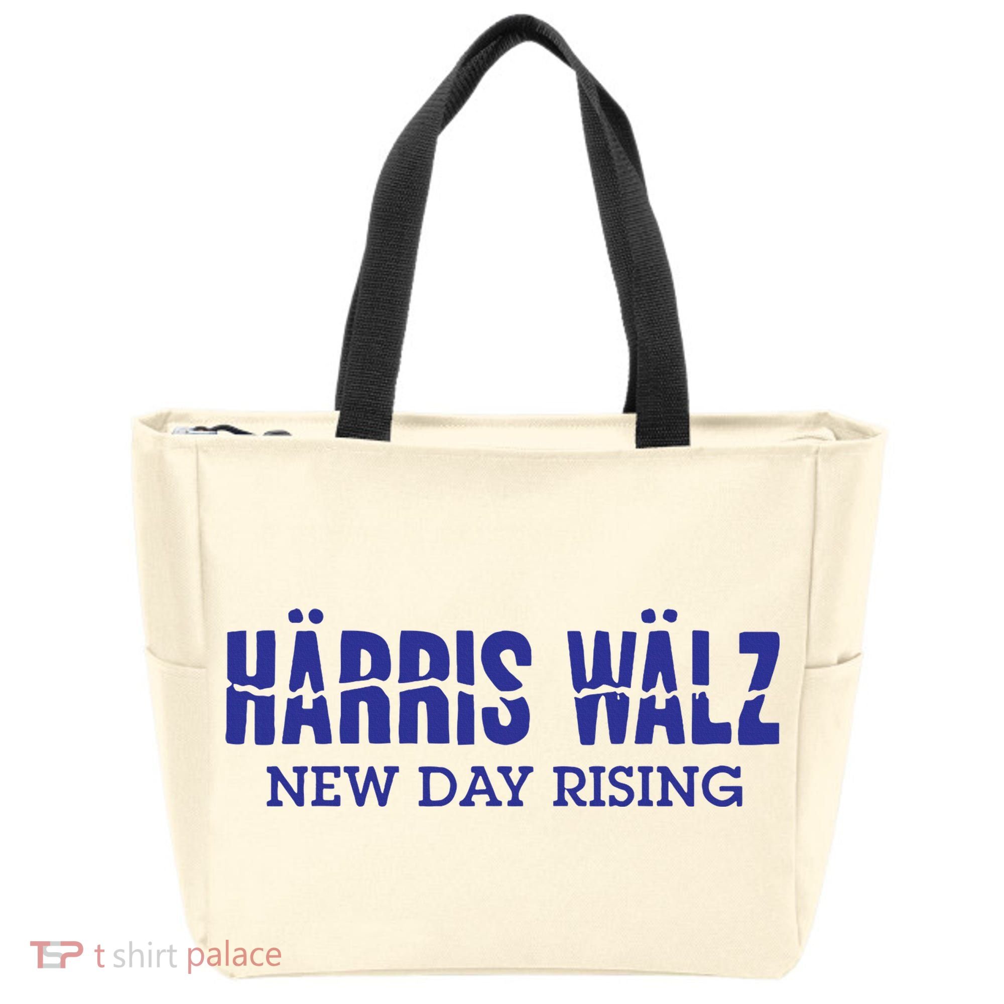 Harris Walz New Day Rising Tote Bag