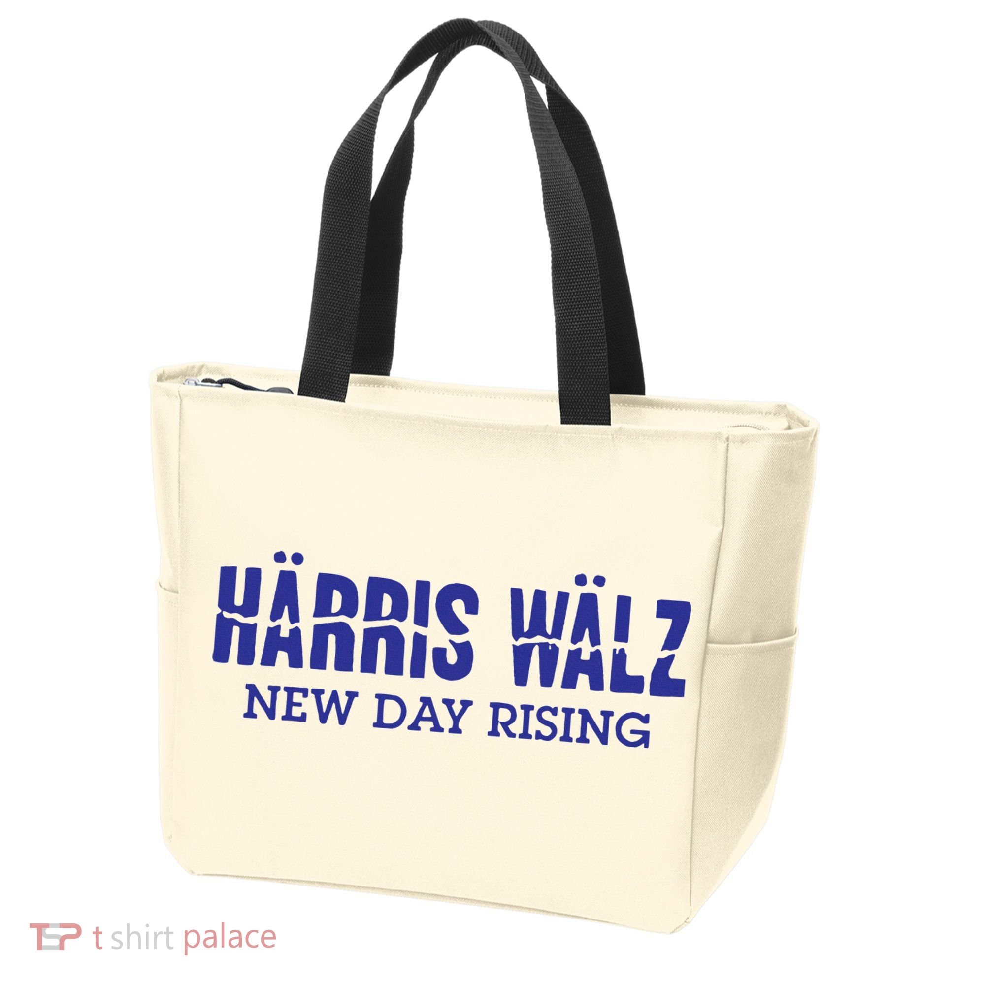 Harris Walz New Day Rising Tote Bag
