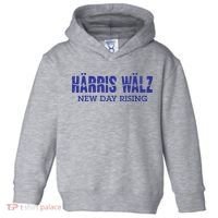 Harris Walz New Day Rising Toddler Hoodie thumb 0