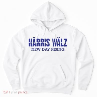 Harris Walz New Day Rising Hoodie