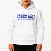 Harris Walz New Day Rising Hoodie thumb 2