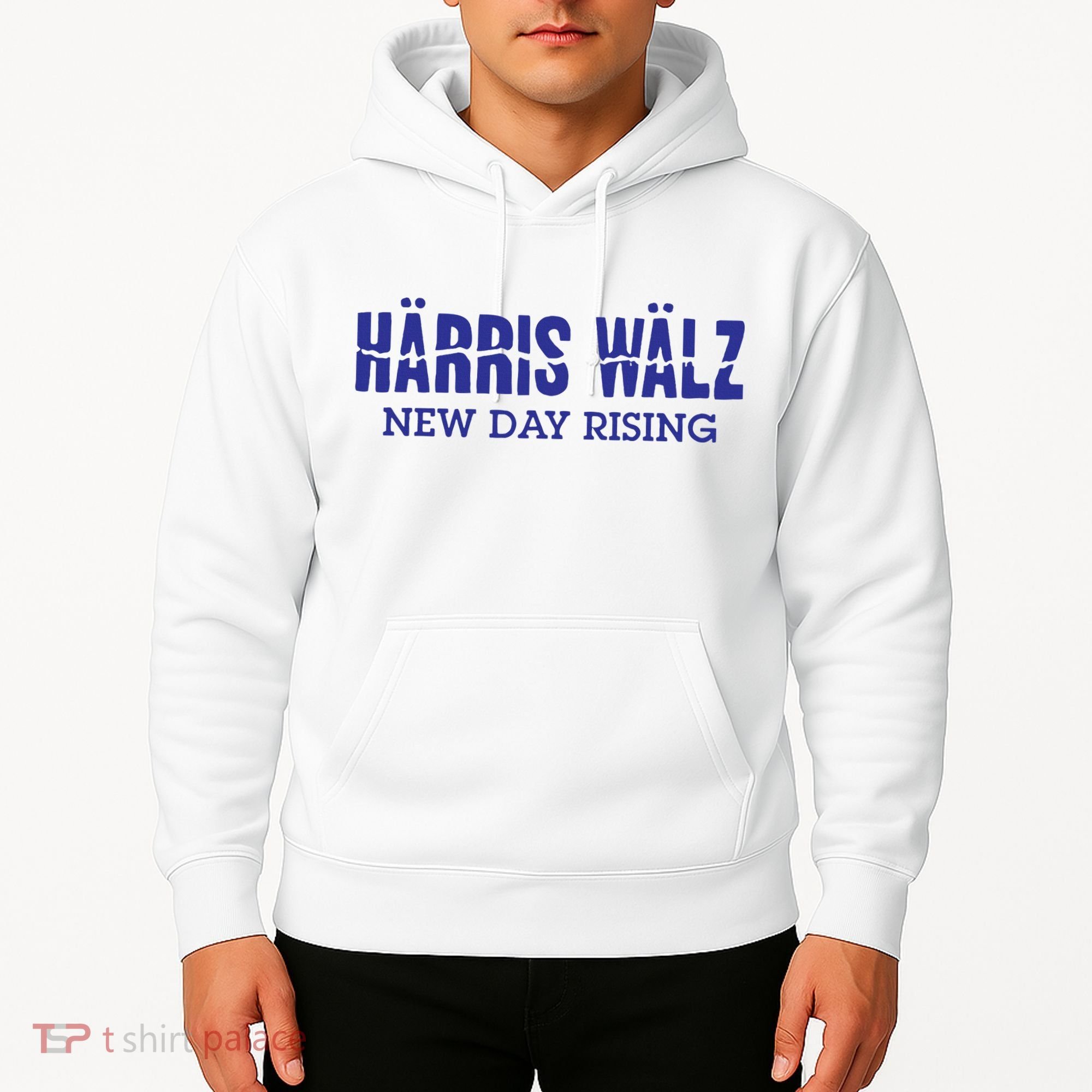 Harris Walz New Day Rising Hoodie