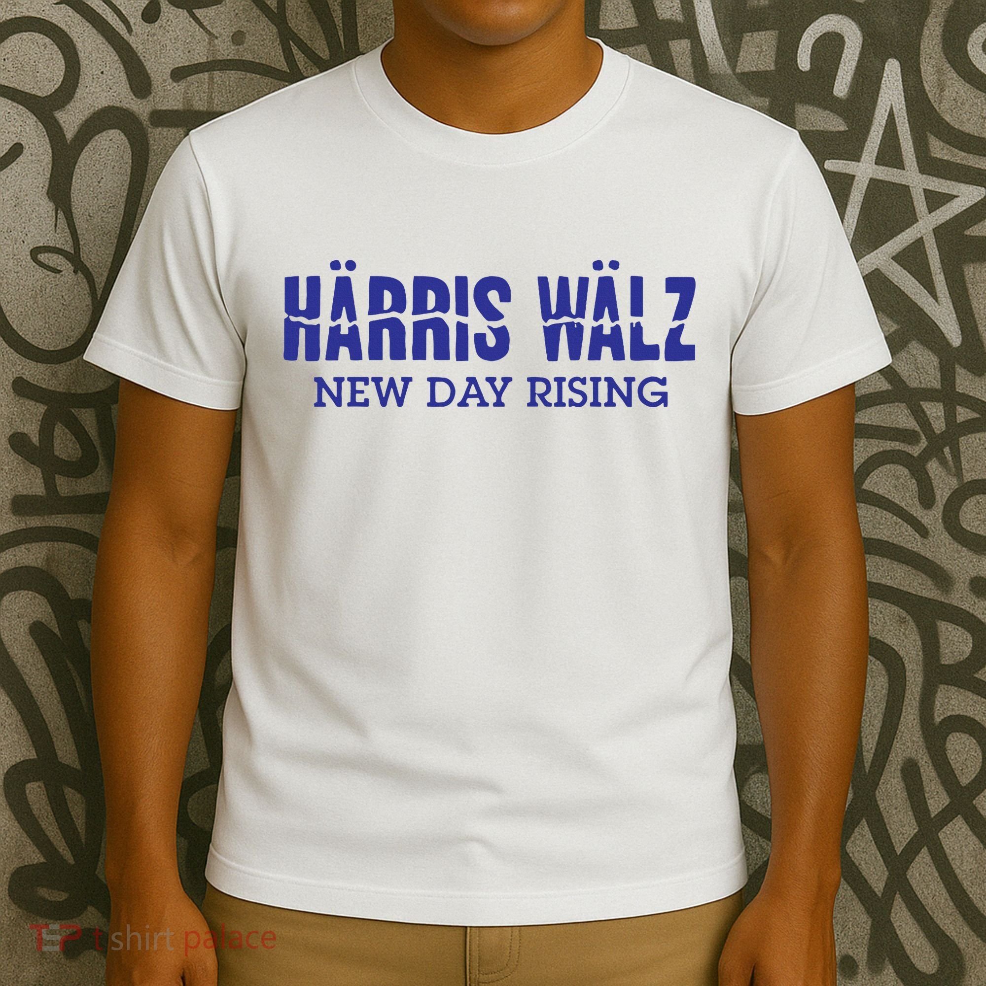 Harris Walz New Day Rising T-Shirt