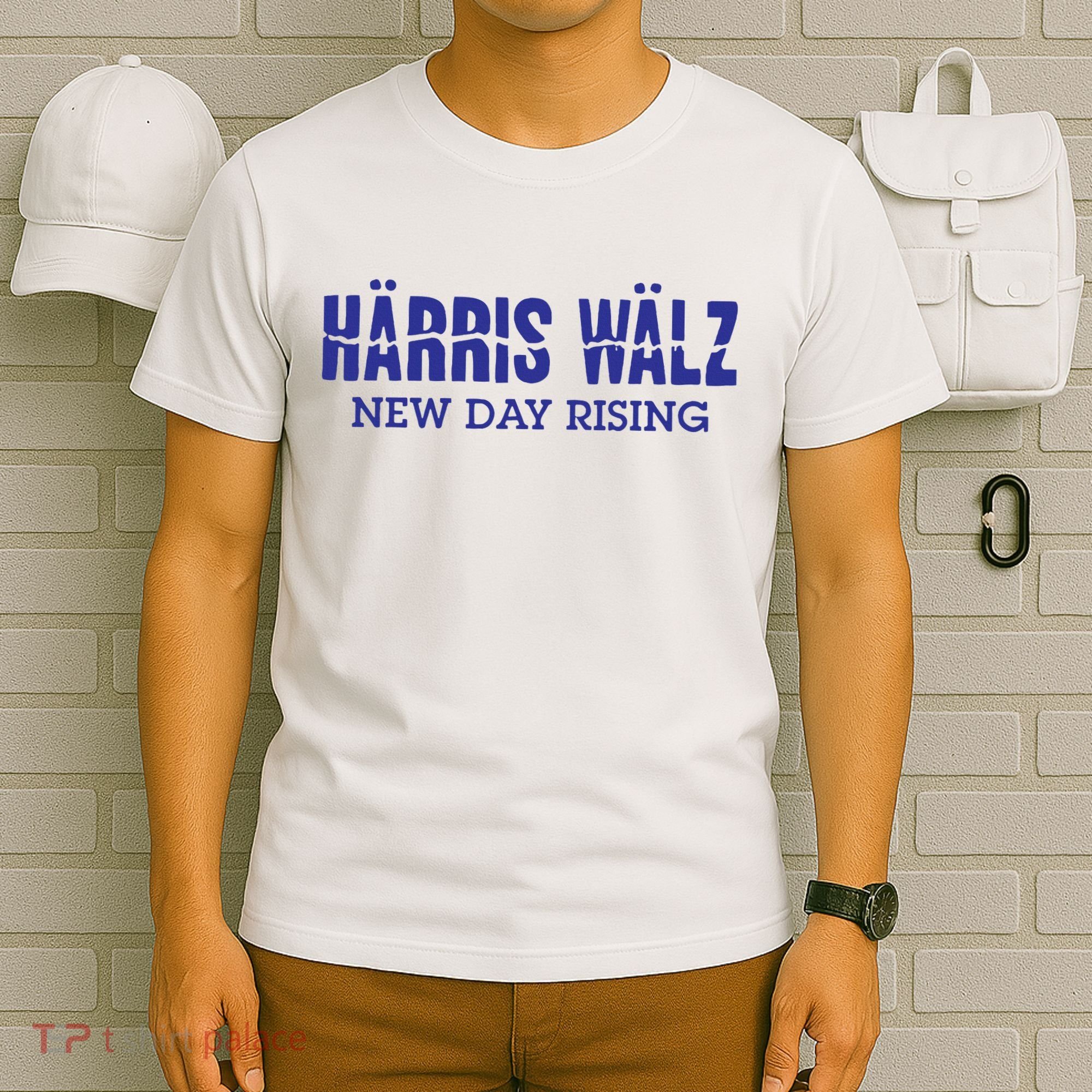 Harris Walz New Day Rising T-Shirt